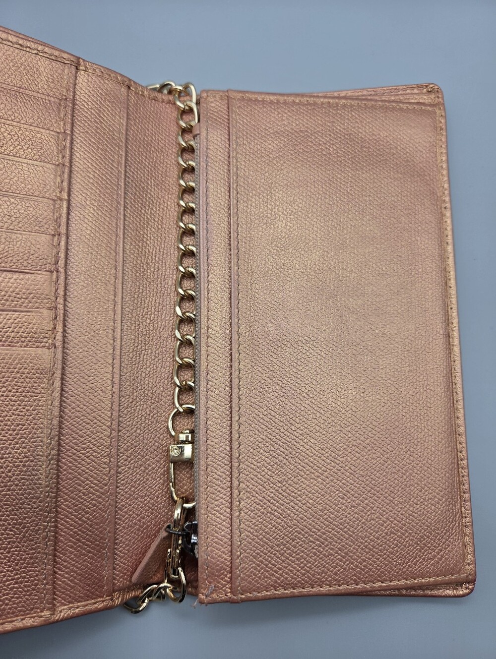 CHANEL Classic Authentic Rose Gold Wallet/Clutch - Picture 8 of 17